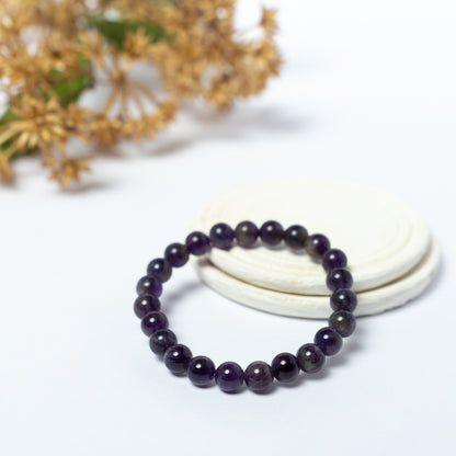 Original Amethyst Bracelet – Natural Crystal for Calm Mind, Protection & Spiritual Growth