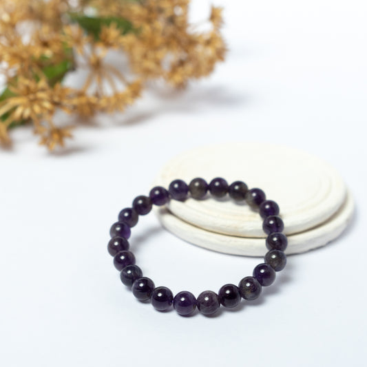 Original Amethyst Bracelet – Natural Crystal for Calm Mind, Protection & Spiritual Growth