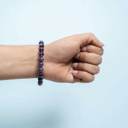 Original Amethyst Bracelet – Natural Crystal for Calm Mind, Protection & Spiritual Growth