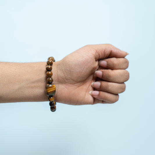 Original Tiger Eye Bracelet – Protection & Confidence Crystal